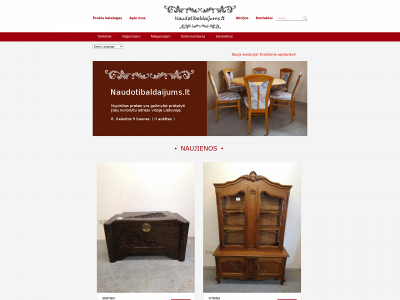 naudotibaldaijums.lt snapshot