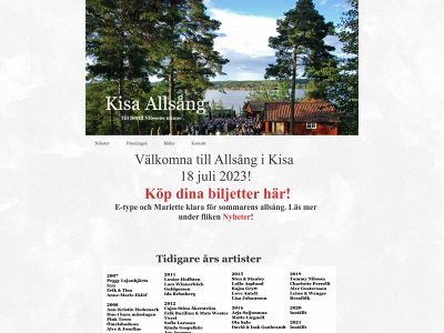 kisaallsang.se snapshot