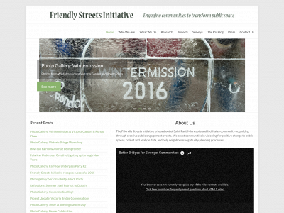 friendlystreetsinitiative.org snapshot