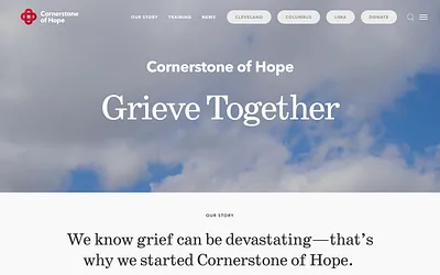 www.cornerstoneofhope.org snapshot