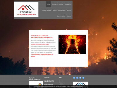 fortafire.com snapshot