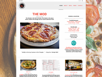 themodernlifedeli.com snapshot