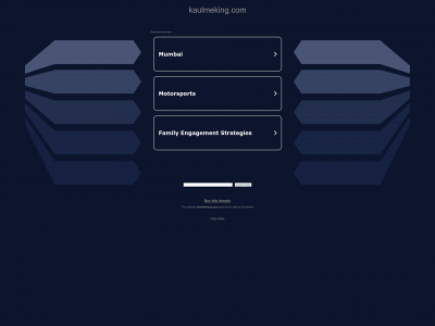 kaulmeking.com snapshot
