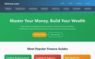 vaitrose.com snapshot
