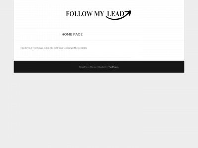 followmylead.blog snapshot