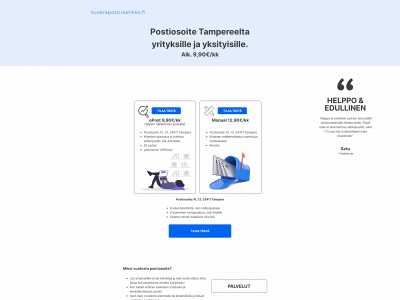 vuokrapostilaatikko.fi snapshot