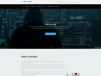 www.hackproexpert.com snapshot