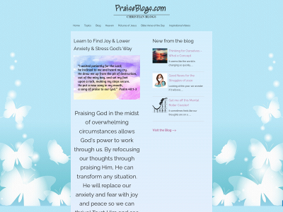 praiseblogs.com snapshot