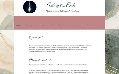 audreyvanerck.be snapshot