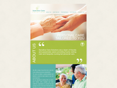 sensitivecaresolutions.co.uk snapshot