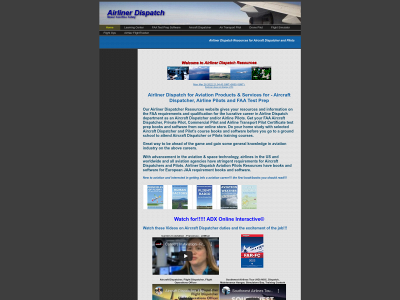 airlinerdispatch.com snapshot