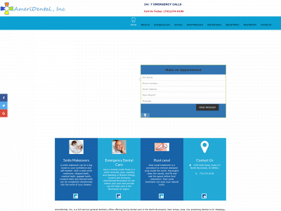 ameridentalnj.com snapshot