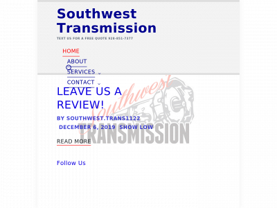 southwesttransmissionsaz.com snapshot
