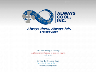 alwayscool.com snapshot