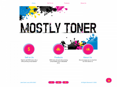 mostlytoner.com snapshot