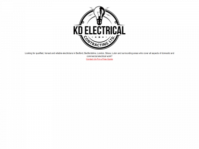 kdelectricalcontracting.co.uk snapshot