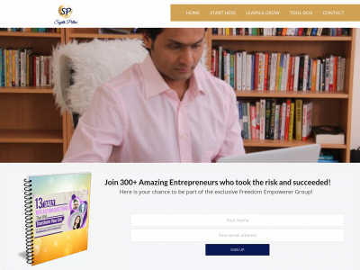 sajithpillai.com snapshot