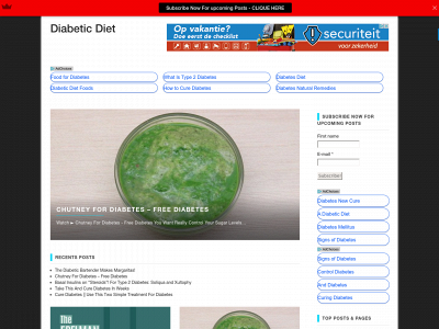 diabeticdiet.one snapshot