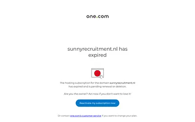 sunnyrecruitment.nl snapshot