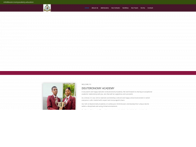 deuteronomyacademy.education snapshot