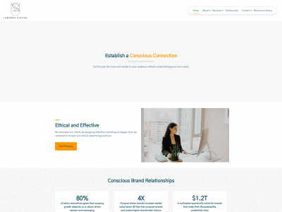 www.luminosdigital.com snapshot