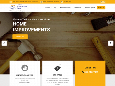 homemaintenancepros.com snapshot