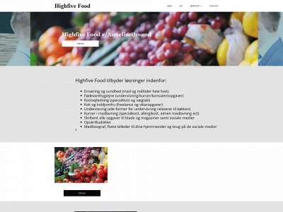 highfivefood.dk snapshot
