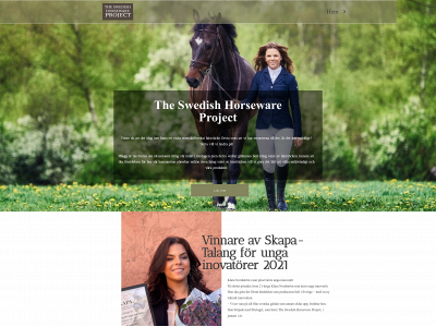 theswedishhorsewareproject.se snapshot