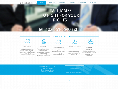 lawyersofomaha.com snapshot