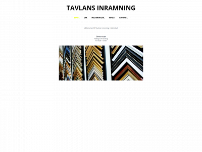 tavlansinramning.se snapshot