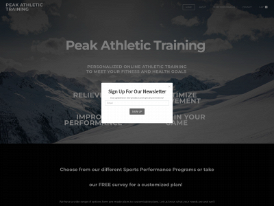 www.peakperformanceat.com snapshot