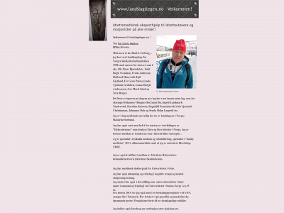 landslagslegen.no snapshot