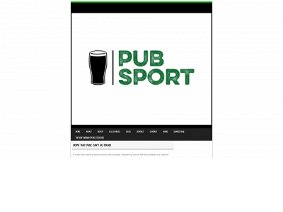 pubsportofficial.com snapshot
