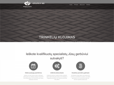 trinkeliurojus.lt snapshot