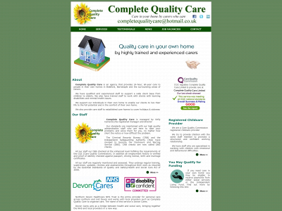 completequalitycare.co.uk snapshot