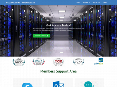 networkingpath.com snapshot