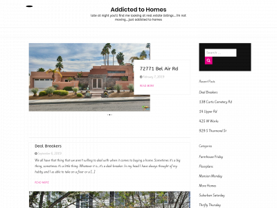 addictedtohomes.com snapshot