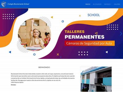 bustamanteschool.edu.pe snapshot