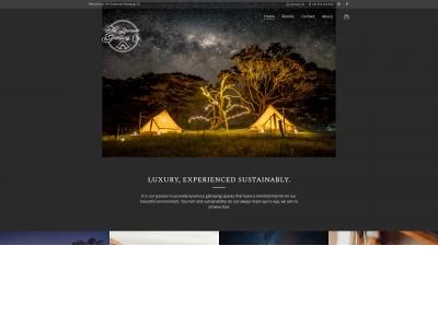 shelteredglamping.com.au snapshot