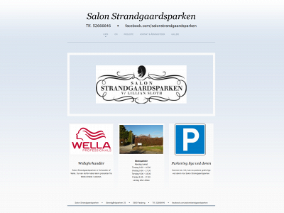salonstrandgaardsparken.dk snapshot