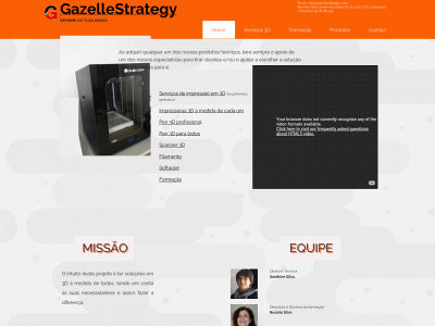 gazellestrategy.com snapshot