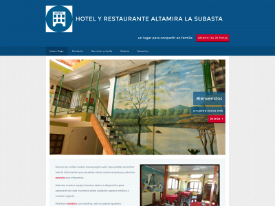 hotelyrestaurantealtamiralasubasta.com snapshot