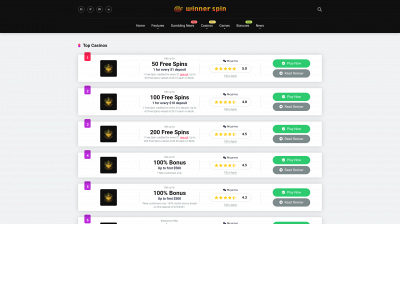 winnerspin.co.uk snapshot