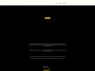 shandizpersian.co.uk snapshot