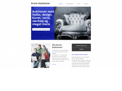 kromauktioner.dk snapshot