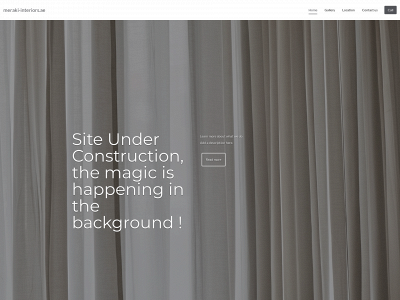 meraki-interiors.ae snapshot
