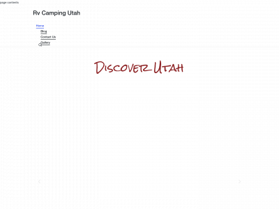 rvcampingutah.com snapshot