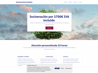 incineracionesgalicia.com snapshot