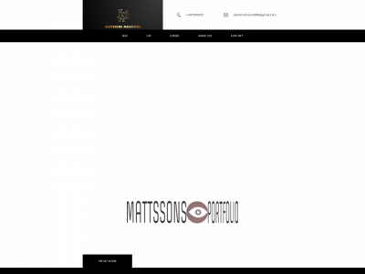 jakobmattssonportfolio.com snapshot