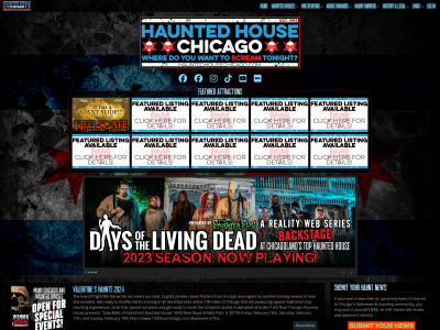 hauntedhousechicago.com snapshot